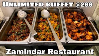 Zamindar Restaurant  unlimited buffet at 299  Bangalore  Tamil  Must try  MANUS VIEW [upl. by Asssilem]