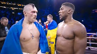 Anthony Joshua England vs Oleksandr Usyk Ukraine II  Boxing Fight Highlights HD [upl. by Ardnasirk]