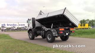 iv3333  Iveco EUROCARGO ML150E24WH 4x4 with Cantoni 73 cbm threeway tipper  NEW [upl. by Franciska481]