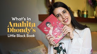 Whats In Anahita Dhondys Little Black Book [upl. by Cohberg]