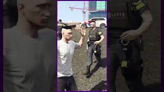 Wanneer de politie geen advocaat wil… volledige vid op kanaal  gta rp short [upl. by Hairakcaz]