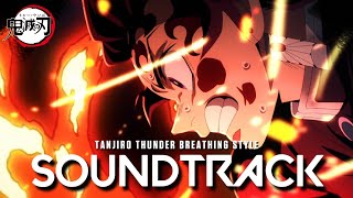 Tanjiros Thunder Breathing Theme  Demon Slayer Season 3 Episode 11 [upl. by Laddie697]