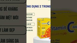 🌿🌿 VIÊN UỐNG VITAMIN C 500 Plus X3 – Trắng Da Ngăn Ngừa Lão Hóa Tăng Cường Sức Đề Kháng 🌿 [upl. by Mcknight]