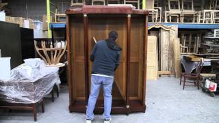 How to Assemble an Antique Armoire [upl. by Narahs]