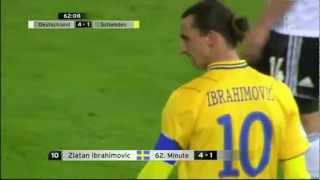 Germany  Sweden 44 all goals WC Qualifying Oct 16 2012 Swedish Commentary Lasse Granqvist [upl. by Cordle85]