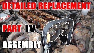 Honda H Series Engine Timing Belt Replacement Part 4 of 4  Assembly [upl. by Eugirne213]