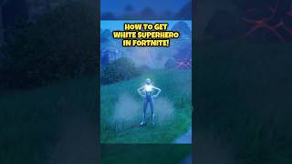 White superhero skin tutorial superheroskin superheroskins fortnitesuperheroes [upl. by Eidur149]