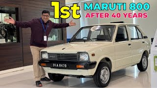 India’s First Maruti 800 🇮🇳✅ A Journey Through Time ❤️ [upl. by O'Toole]