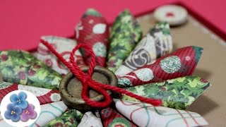 Como Hacer Tarjetas de Navidad con Recortes Tarjetas Navideñas 2015 DIY Scrapbook Pintura Facil [upl. by Warder329]