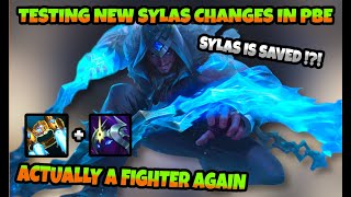 RANK 1 SYLAS NA TRIES THE NEW SYLAS CHANGES IN PBE [upl. by Naman]