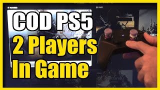 How to Play 2 Player Split Screen on PS5 in COD Black Ops 6 Make Primary Console [upl. by Ling]