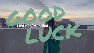 Lil Leaf  Good Luck Live Performance [upl. by Richie]