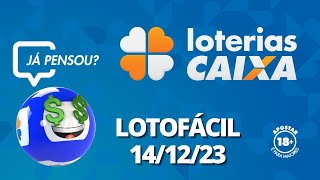 Resultado da Lotofácil  Concurso nº 2979  14122023 [upl. by Leiad]