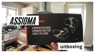 Assioma Favero uno power meter pedals  unboxing [upl. by Quincey]