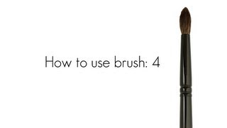 HOW TO USE WAYNE GOSS THE COLLECTION BRUSH NO 4 [upl. by Munro]