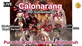 🔴 live Calonarang “Nyi Sumambang” Pura Goa Gajah Bedulu Blahbatuh [upl. by Placida753]