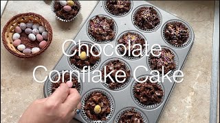 Chocolate Cornflake Cake  Happy Easter 🐣🥚🐰 [upl. by Deth]