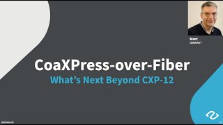 CoaXPressoverFiber [upl. by Dygert837]