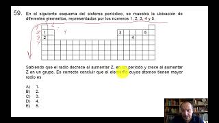 Resolución PAES ciencias 2022 ELECTIVO QUÍMICA [upl. by Taryn]