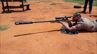 50 BMG vs SUSTAC suppressor [upl. by Wooldridge]