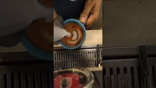 Cappuccino Latte art [upl. by Gilligan]