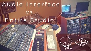 Audio Interface vs Entire Studio [upl. by Falcone]