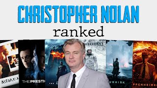 Christopher Nolan Movies Ranked [upl. by Nyraf35]