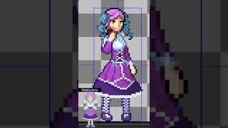 Pixel Art Time Lapse Rebbykins pixelart vtuber pokemon [upl. by Ainnek41]