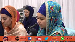 4K  DAY 17  Simran Jaap 2018  Bibi Tarandeep Kaur amp Jatha  Gurdwara Guru Har Rai Sahib Ji [upl. by Jefferson]