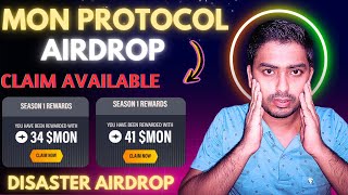 Mon Protocol Claim Now  Claim Mon Protocol Airdrop  Mon Protocol Season 1 Claiming Start [upl. by Lebiram]