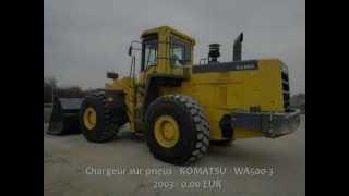 Chargeur sur pneus KOMATSU WA5003 [upl. by Brott]