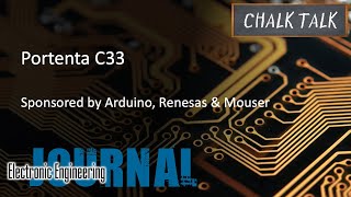 Portenta C33  Arduino Renesas and Mouser Electronics [upl. by Eiramaliehs]