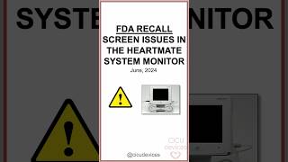 Screen problem in LVAD Heartmate 3 FDA recall lvad [upl. by Ellesirg]