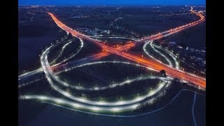 Knooppunt van Daussoulx veiliger en energiezuiniger dankzij ledverlichting [upl. by Elorac]