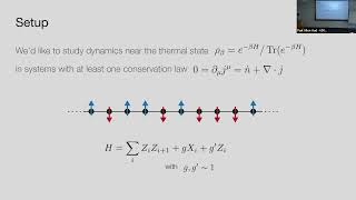 Oct 242024 Thermalization and Quantum Information Workshop  Luca Delacretaz U of Chicago [upl. by Swiercz]