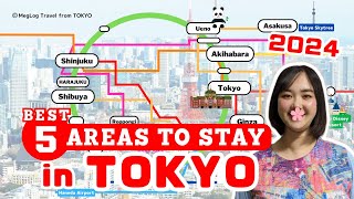 Revealing Tokyos 5 BEST Areas to Stay Booking Tips Included from Local Travel Guide [upl. by Badr]