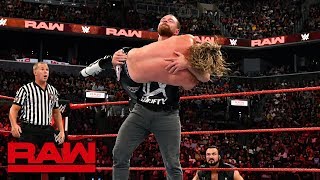 Dean Ambrose vs Dolph Ziggler Raw Aug 20 2018 [upl. by Brout]