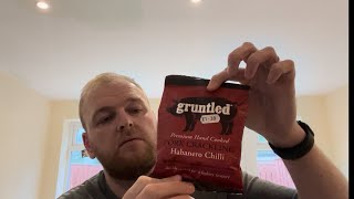 Gruntled Habanero Chilli Flavour Pork Crackling  Review [upl. by Miarfe229]