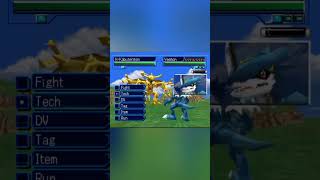 Digimon World 3 DNA Digivolve Paildramon ExVeemonStingmon digimon digimongamer dnadigivolution [upl. by Nnylimaj]