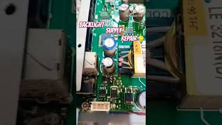 LED TV ME BACK LIGHT SUPPLY REPAIR shorts youtubeshortselectronic repair [upl. by Asteria]