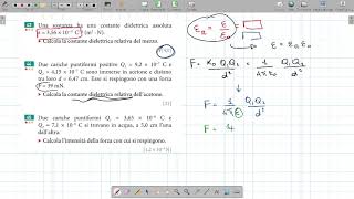 Forze elettriche e legge di Coulomb  anche nei materiali  04 [upl. by Ahsienaj803]