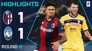 BOLOGNAATALANTA 11  HIGHLIGHTS  Two wonder goals settle the score in Bologna  Serie A 202425 [upl. by Henn]