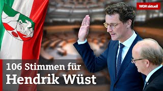 Hendrik Wüst bleibt NRWMinisterpräsident Das sagt er nach der Wahl  WDR Aktuelle Stunde [upl. by Harwilll73]