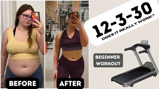 DOES THE 12330 TREADMILL METHOD WORK Spilling the truth  REAL results Beginner friendly [upl. by Charyl917]