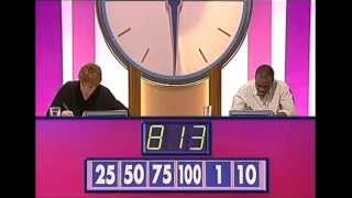 Countdown Amazing Calculation 813  Carol Vorderman [upl. by Collins]