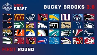 2024 FULL First Round Mock Draft Bucky Brooks 30 [upl. by Akienat]