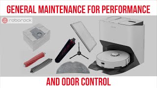 Roborock S8 Pro Ultra Maintenance for Performance and Odor Control [upl. by Naraj]