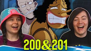 CONDORIANO THE BEST STRAWHAT 👒 One Piece Ep 200 amp 201 REACTION amp REVIEW [upl. by Grae]