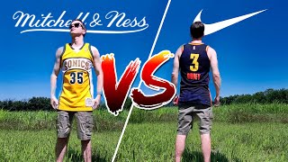 NBA Authentic Jersey Showdown Mitchell amp Ness vs Nike [upl. by Agnesse759]