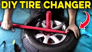 How to Use a Manual Tire Changer  Harbor Freight [upl. by Sartin]